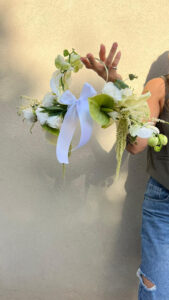 זר כלה פפיון