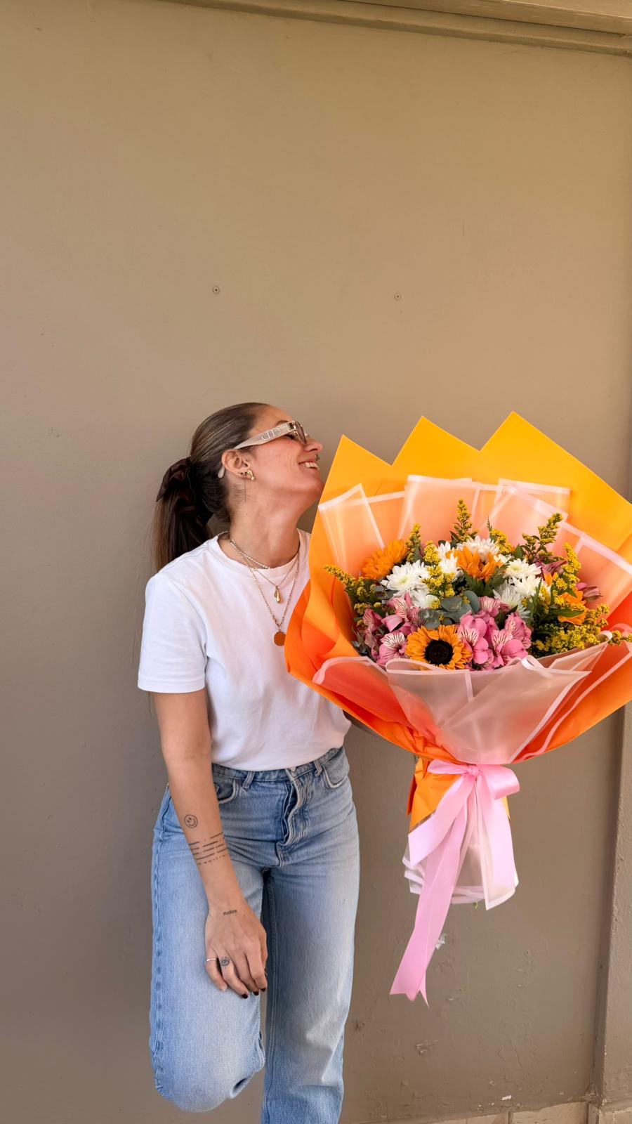 זר פסח צבעוני